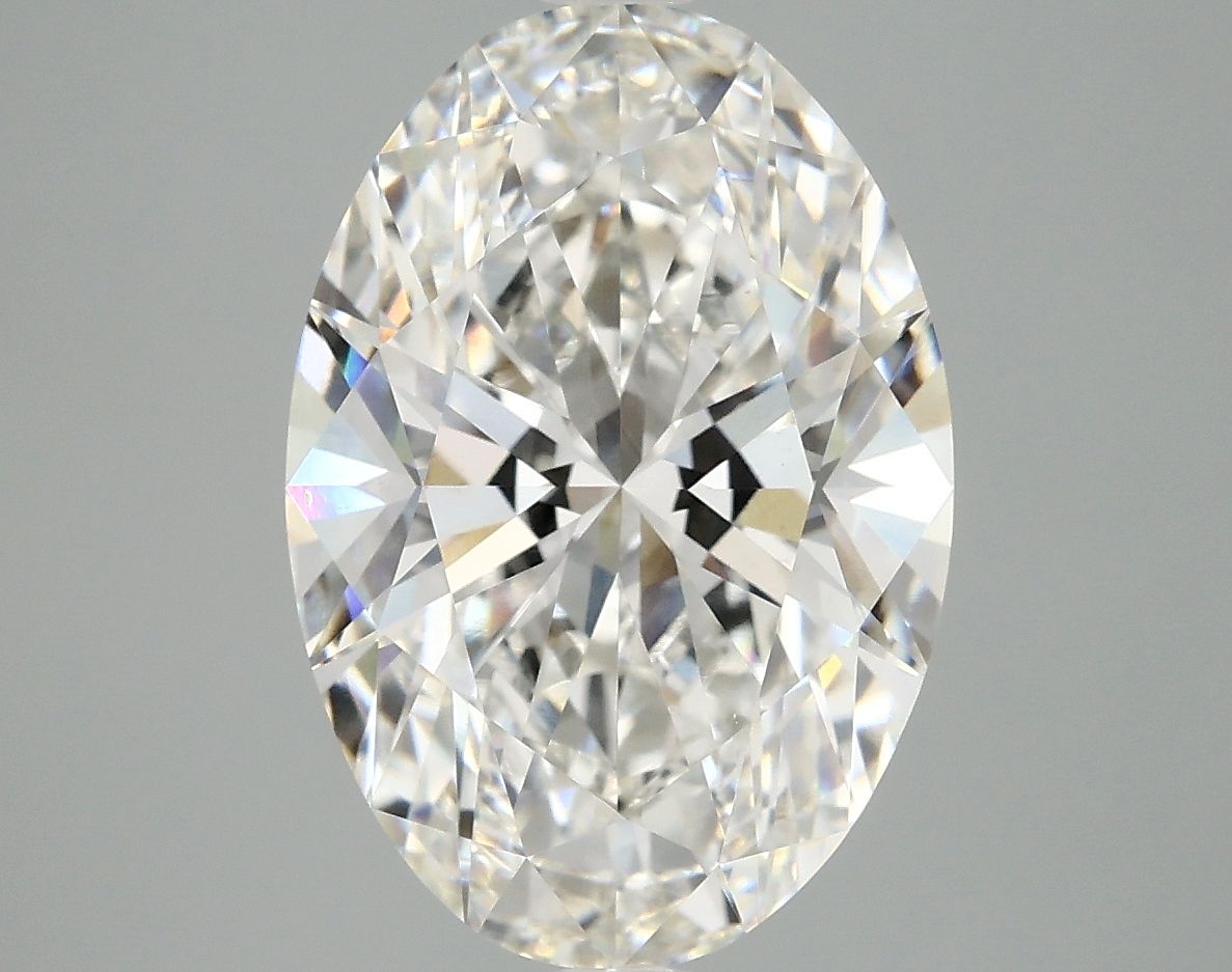 4.90 ct. oval Lab Grown Diamond front image
