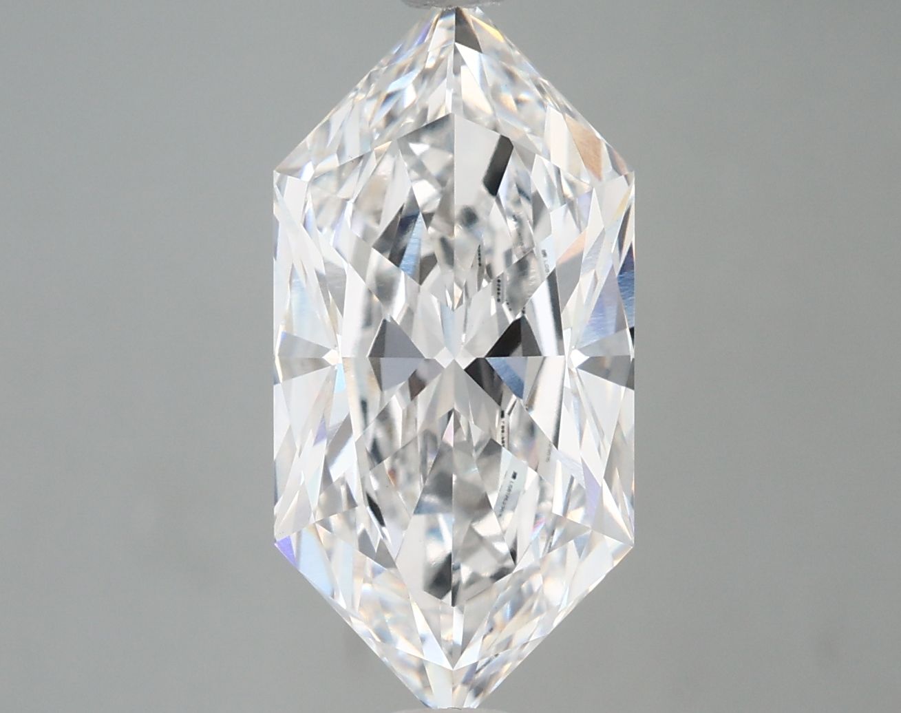 4.26 ct lab-grown Hexagonal Diamond