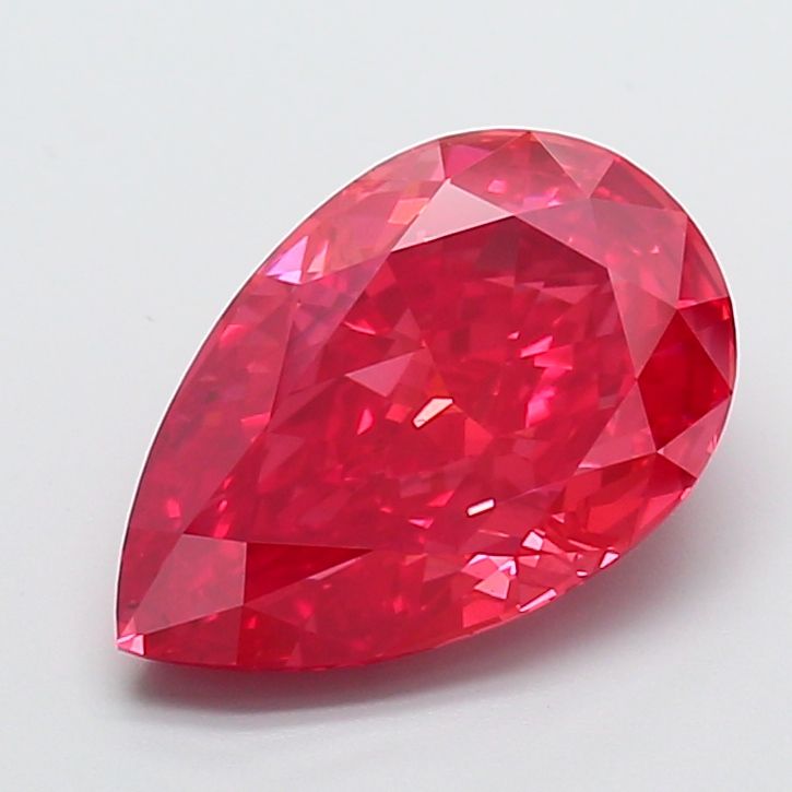 7.02 ct. pear Lab Grown Diamond front image