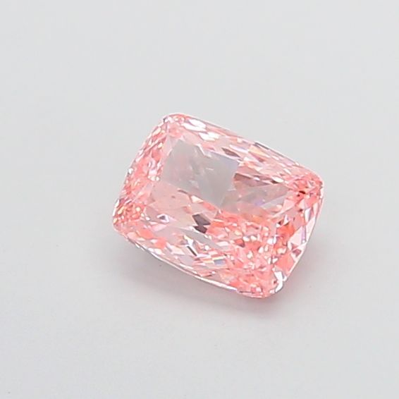 1.52 CT Fancy Vivid Pink CUSHION MODIFIED