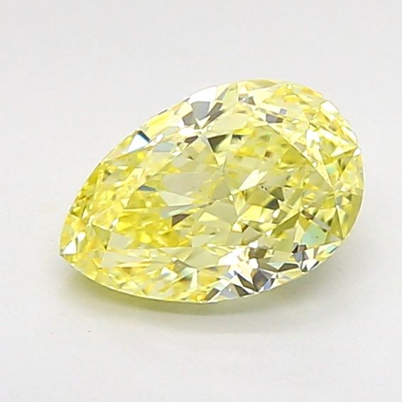 0.93 CT Fancy Light Yellow PEAR