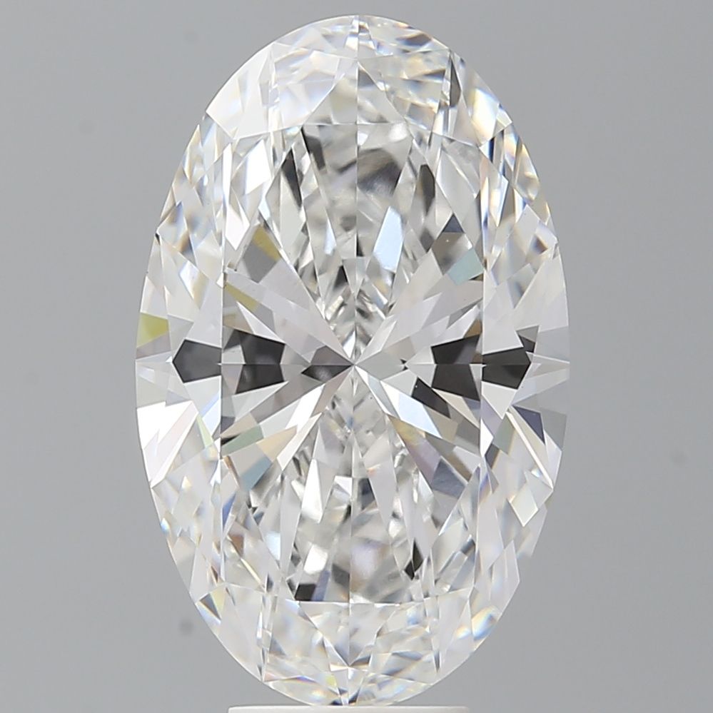 7.58 ct. oval Lab Grown Diamond front image