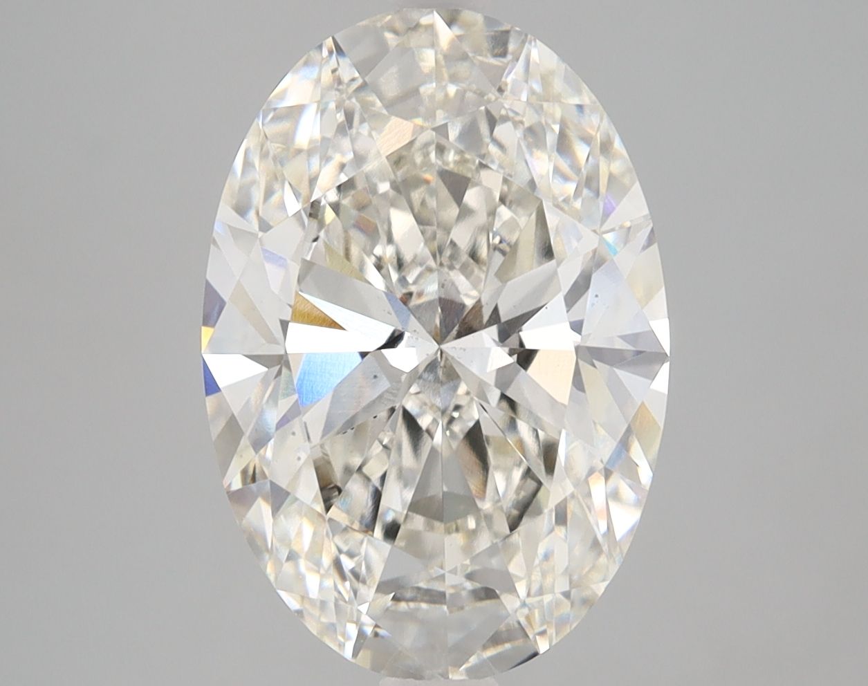 4.26 ct. oval Lab Grown Diamond front image