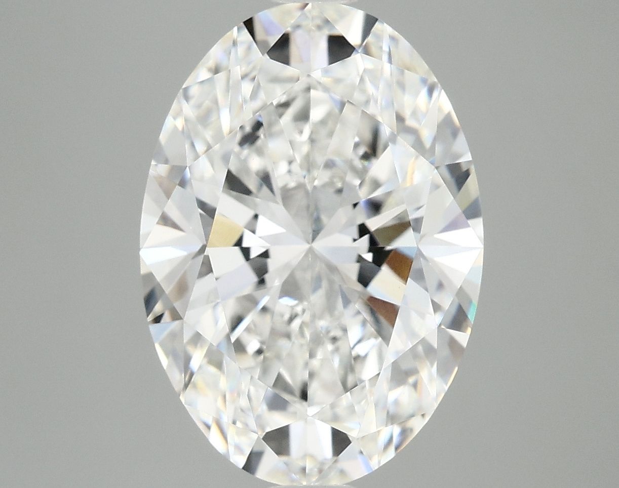 5.09 ct. oval Lab Grown Diamond front image