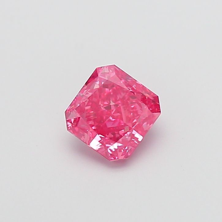 1.07 CT Fancy Vivid Pink SQUARE RADIANT