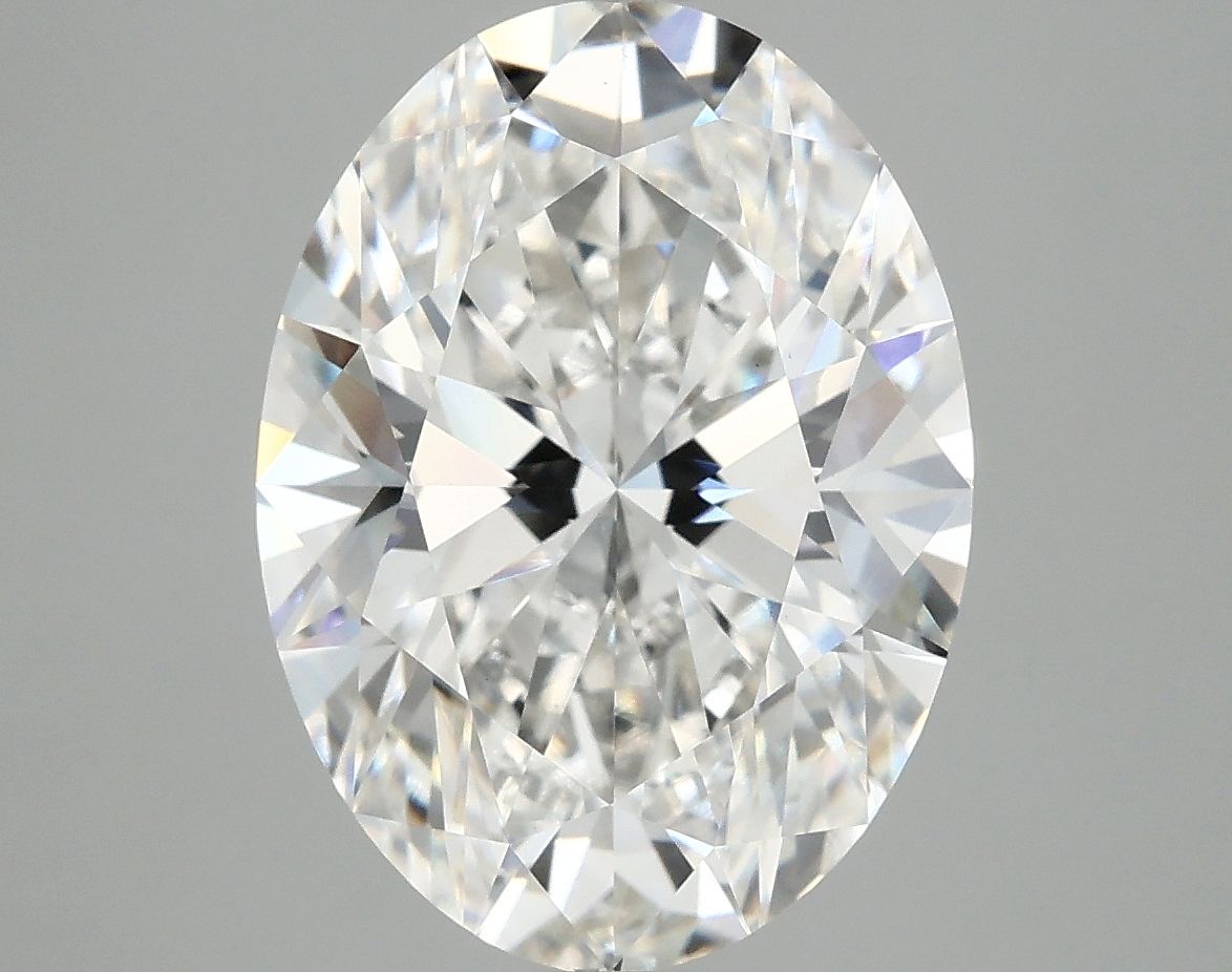 5.04 ct. oval Lab Grown Diamond front image