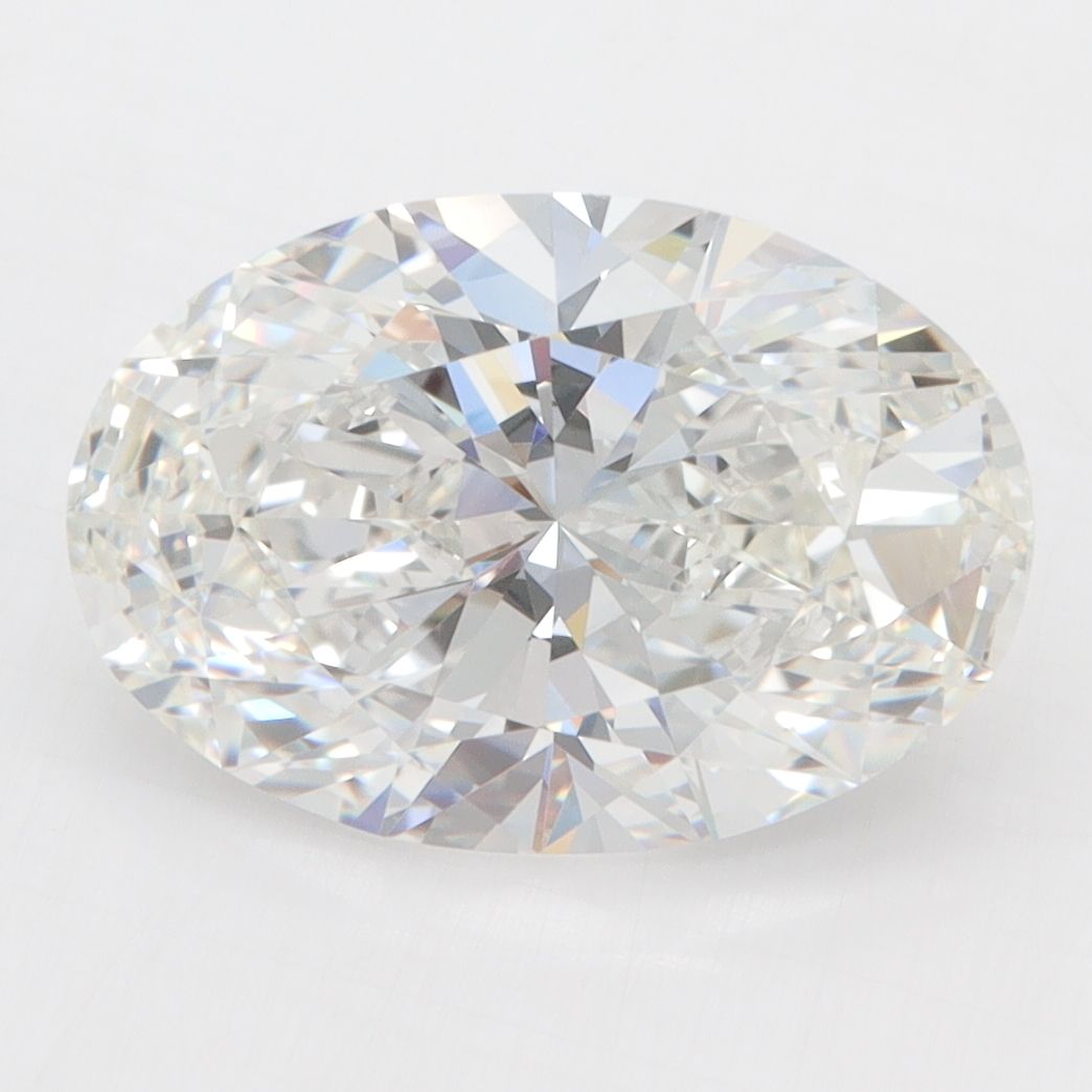 3.92 ct. oval Lab Grown Diamond front image