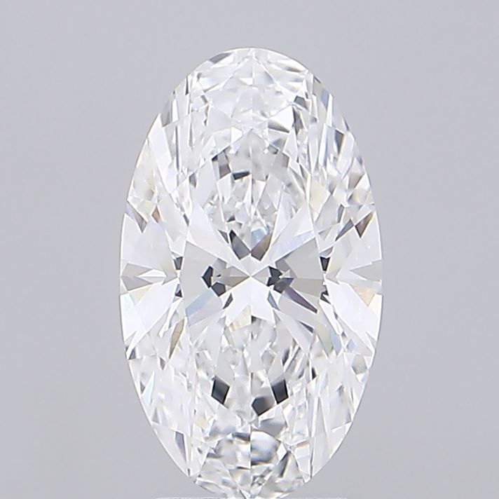 2.81 ct. oval Lab Grown Diamond front image