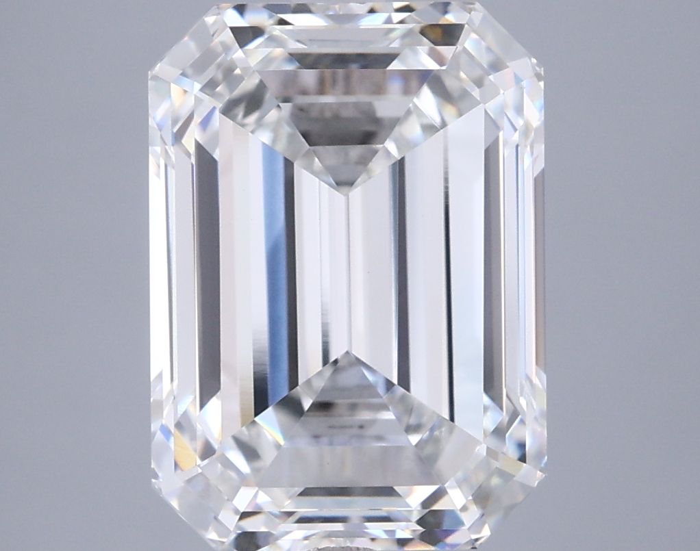 6.12 ct. emerald Lab Grown Diamond front image