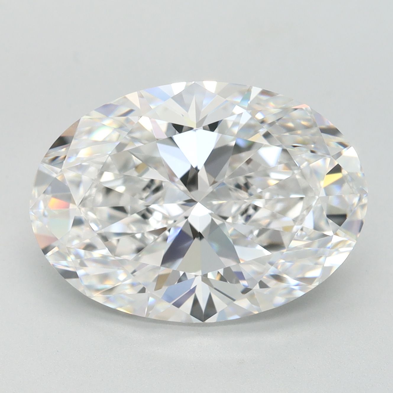 5.03 ct. oval Lab Grown Diamond front image