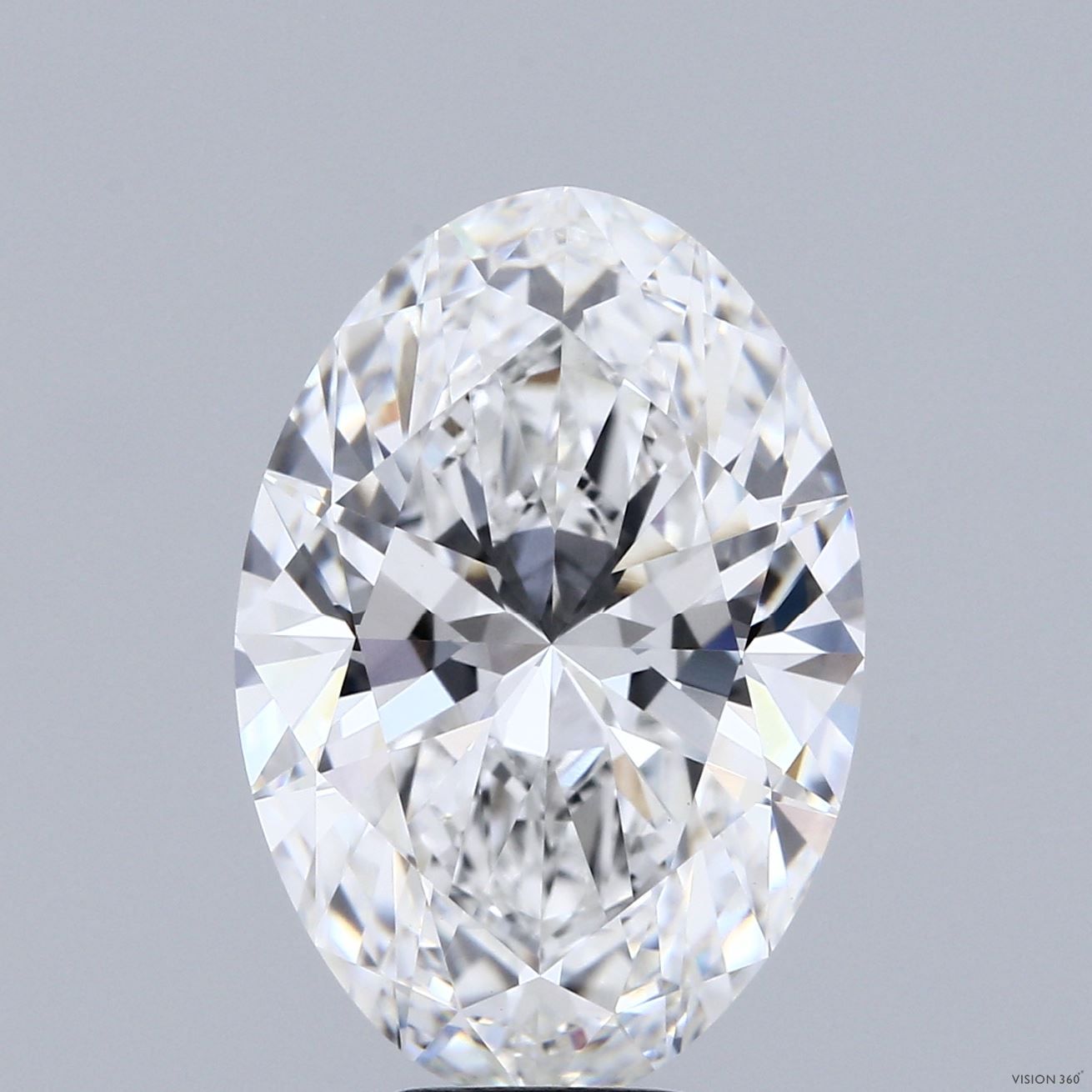 8.08 ct. oval Lab Grown Diamond front image