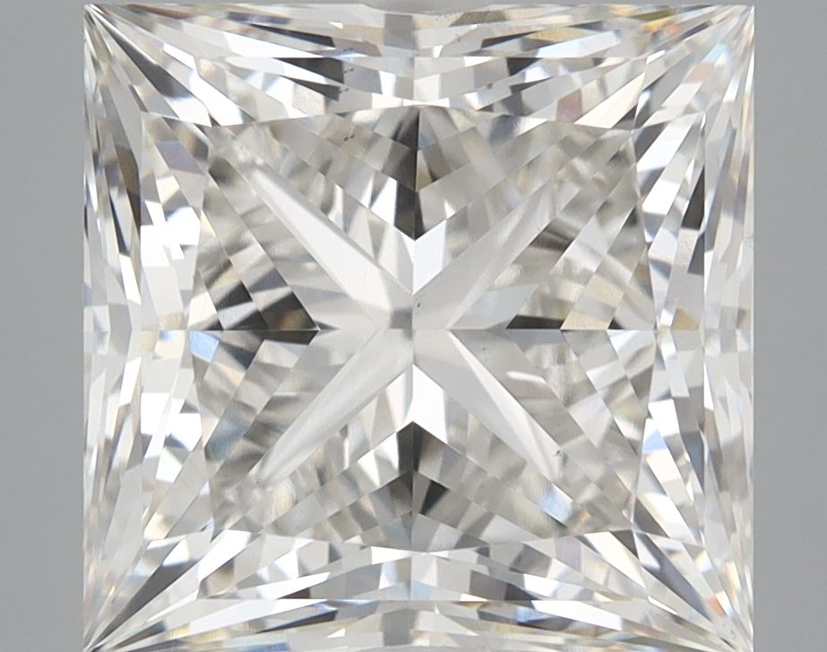 7.04 ct. princess Lab Grown Diamond front image