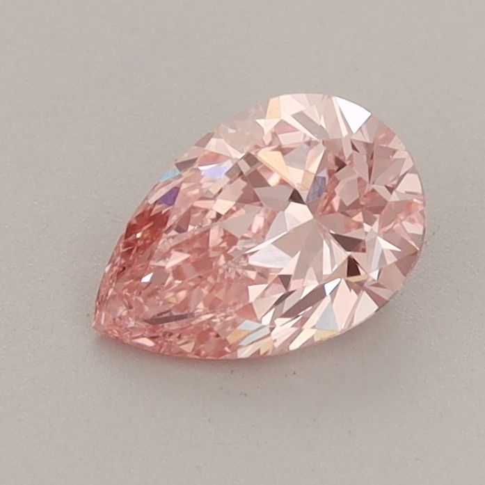 0.7 CT Fancy Vivid Pink PEAR