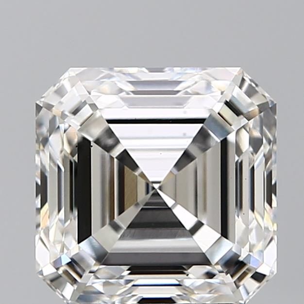 4.13 ct lab-grown Square emerald Diamond