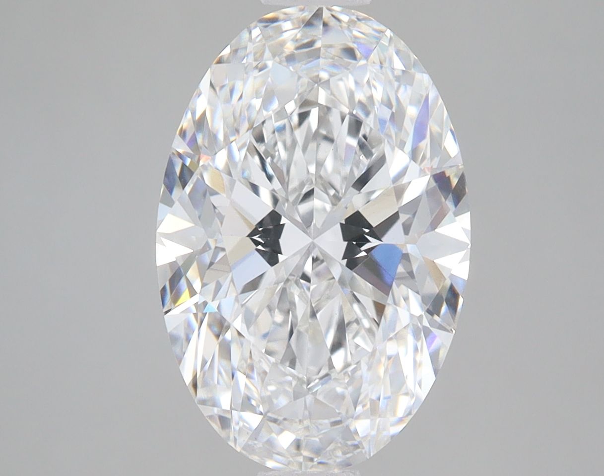 3.86 ct. oval Lab Grown Diamond front image