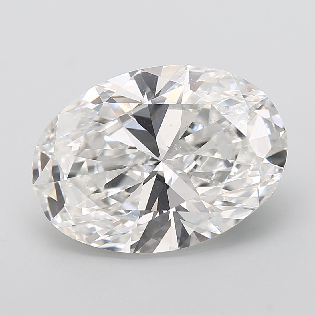 13.03 ct. oval Lab Grown Diamond front image