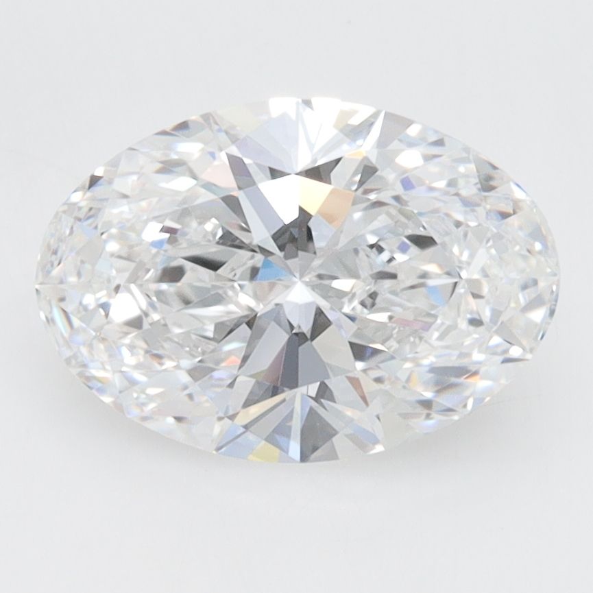 2.07 ct. oval Lab Grown Diamond front image