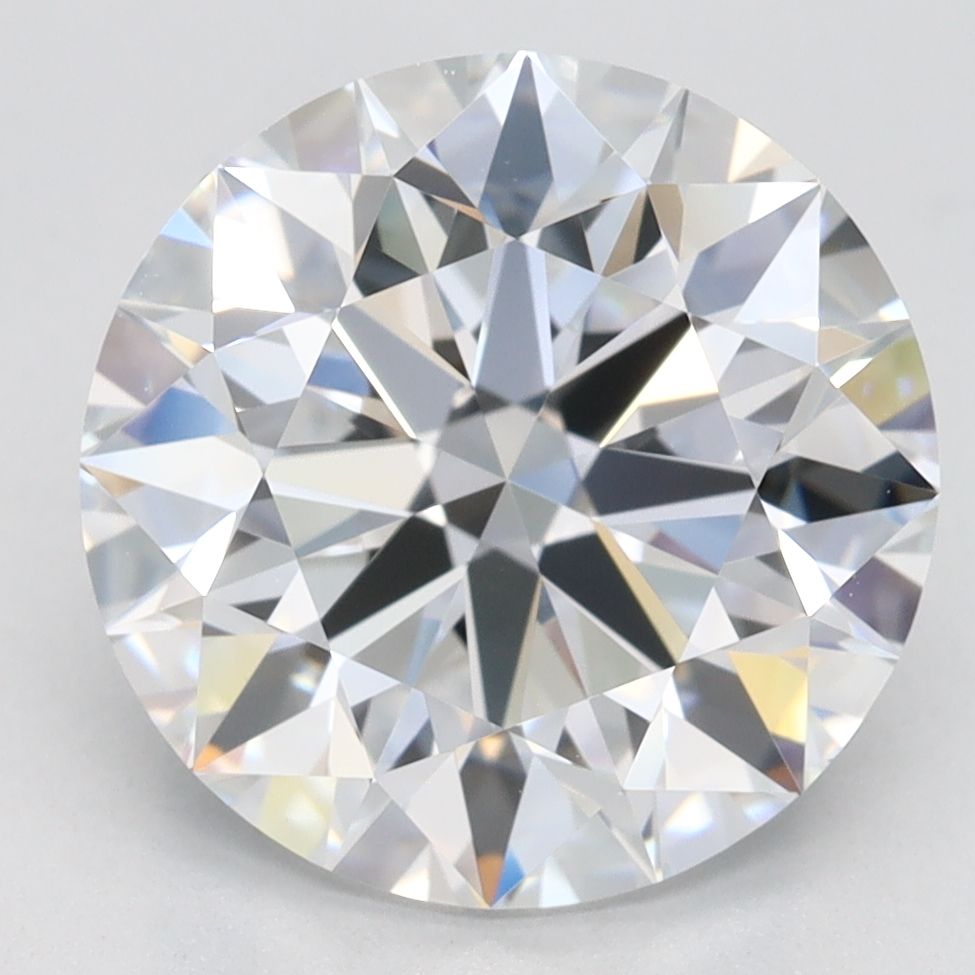 Diamant Rond 4.05 ct - Couleur D - Pureté VVS1