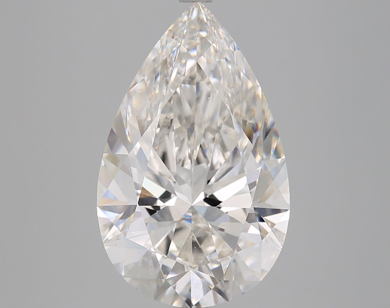 6.30 ct. pear Lab Grown Diamond front image