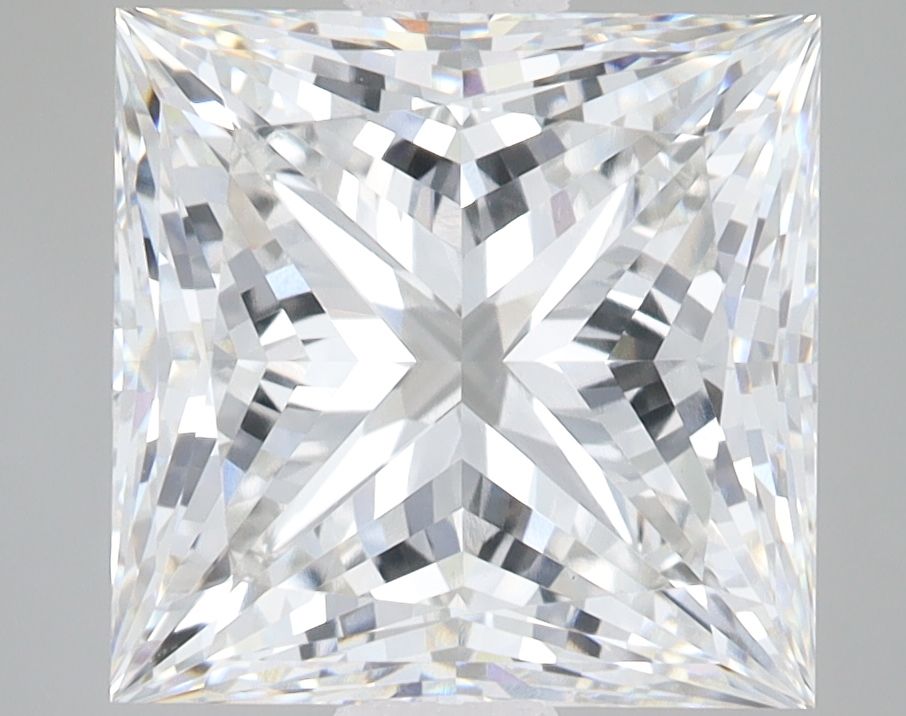 5.59 ct. princess Lab Grown Diamond front image