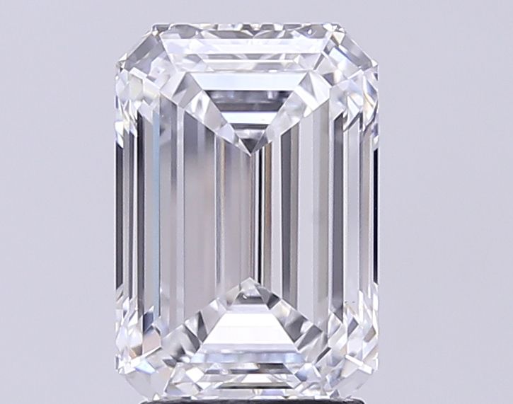 3.19 ct. emerald Lab Grown Diamond front image