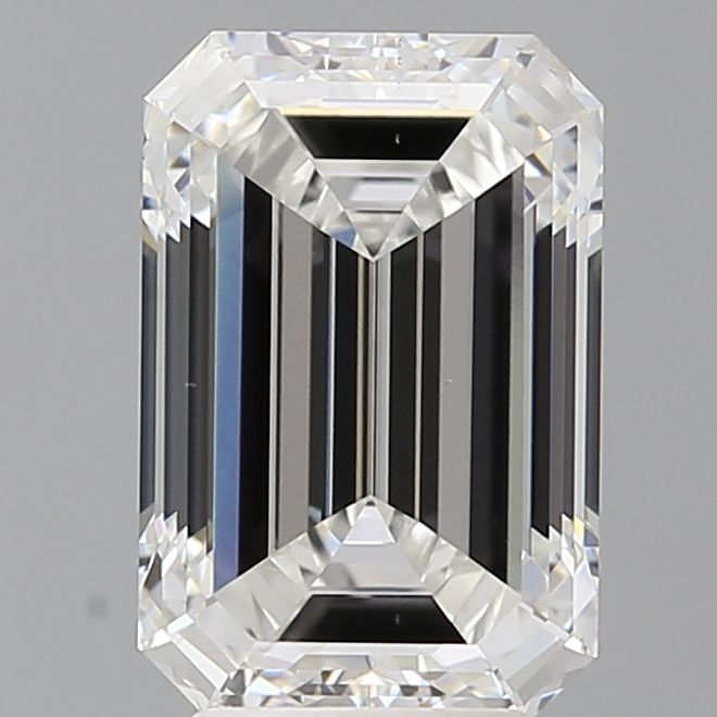 4.09 ct. emerald Lab Grown Diamond front image