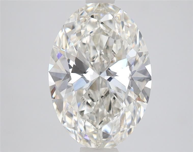 2.02 ct. oval Lab Grown Diamond front image