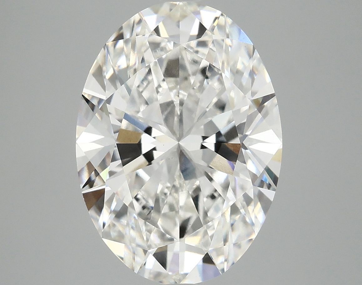 5.01 ct. oval Lab Grown Diamond front image