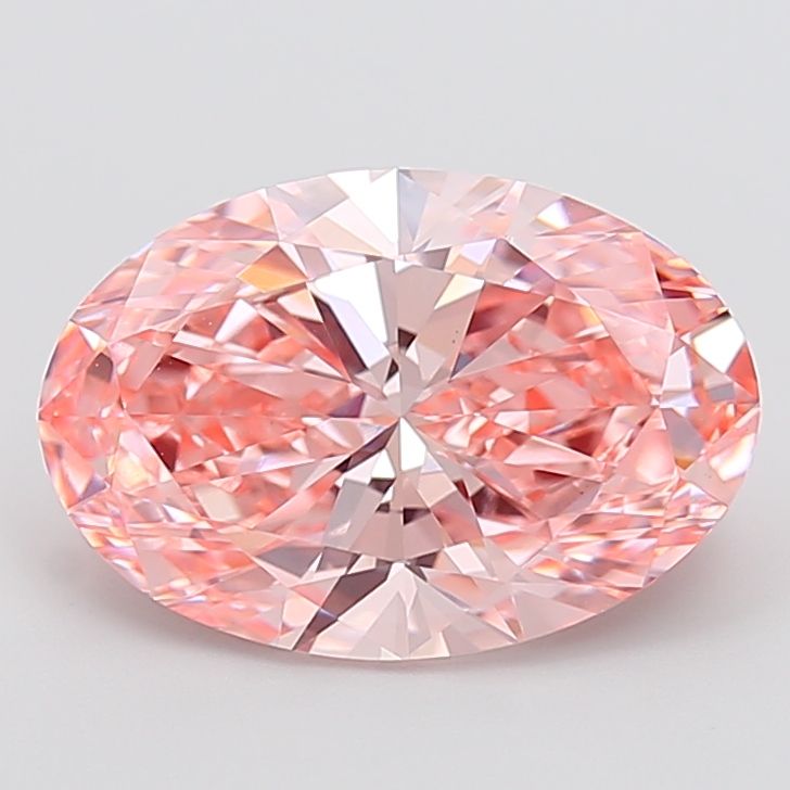 5.00 ct. oval Lab Grown Diamond front image