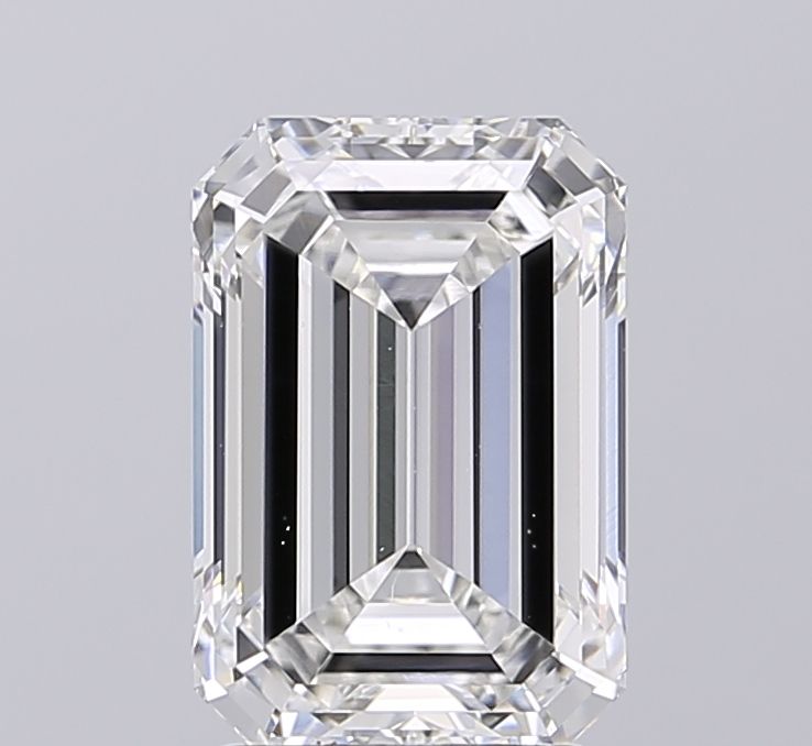 3.01 ct. emerald Lab Grown Diamond front image