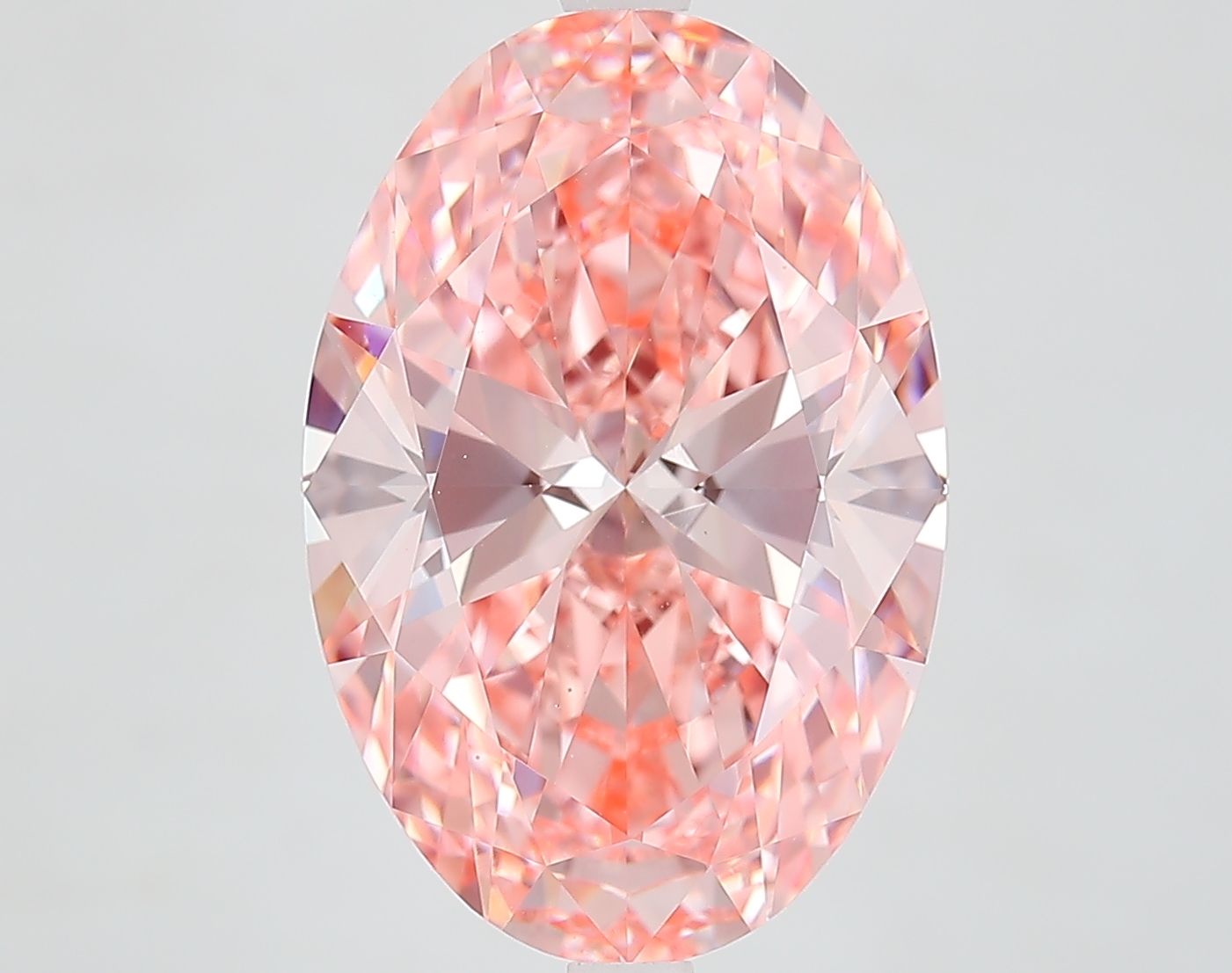 7.53 ct. oval Lab Grown Diamond front image