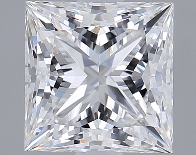 1.56 ct. princess Lab Grown Diamond front image