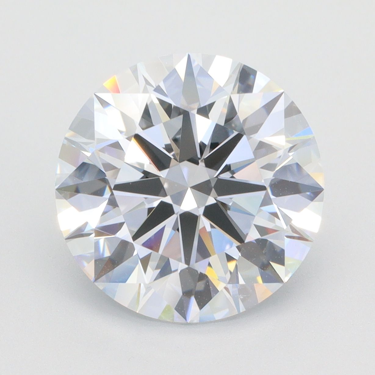 5.51 ct. round Lab Grown Diamond front image