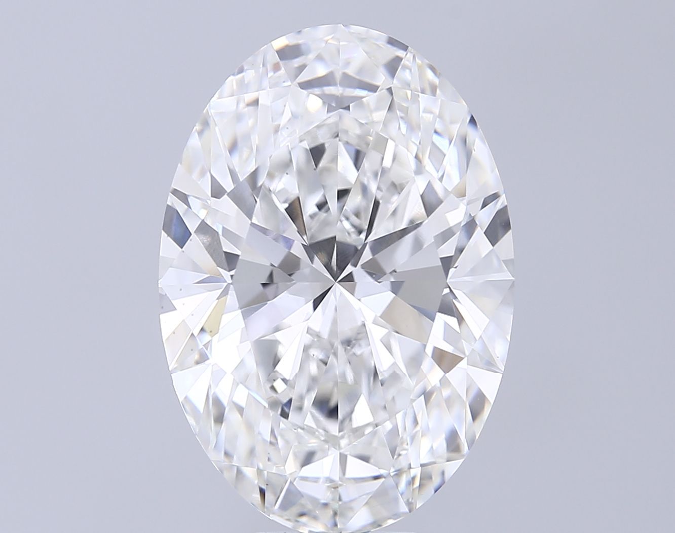 11.09 ct. oval Lab Grown Diamond front image