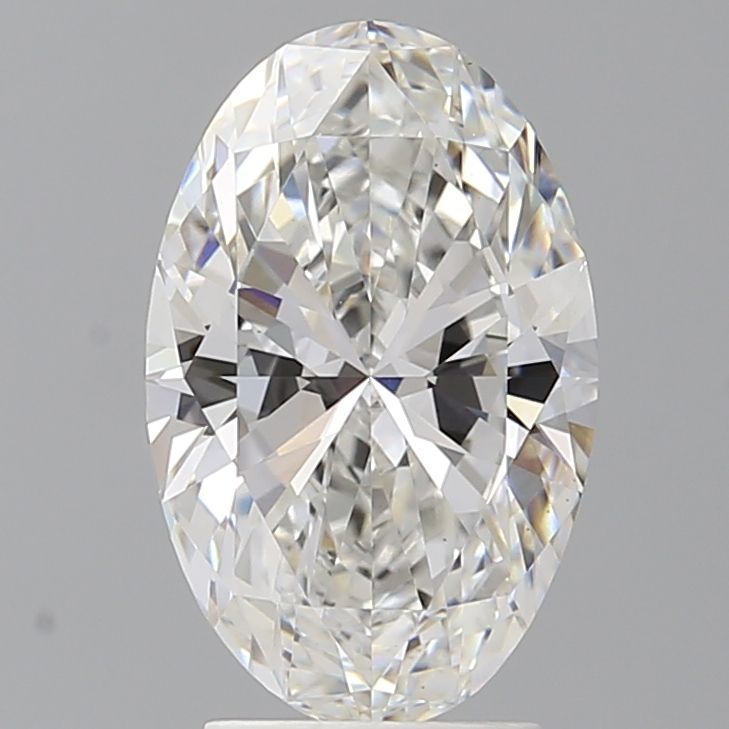 3.07 ct. oval Lab Grown Diamond front image