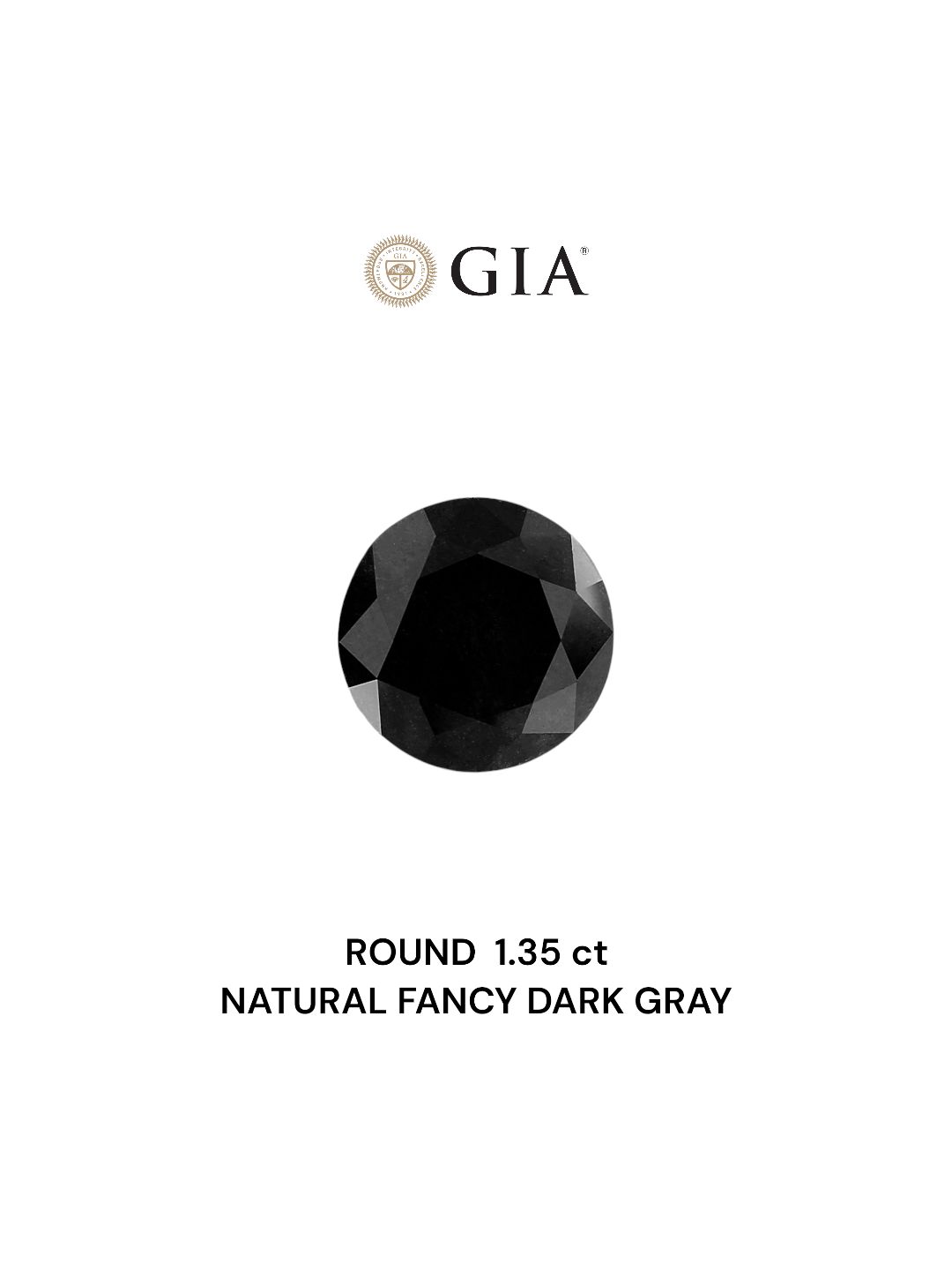 1.35 ct Round diamond