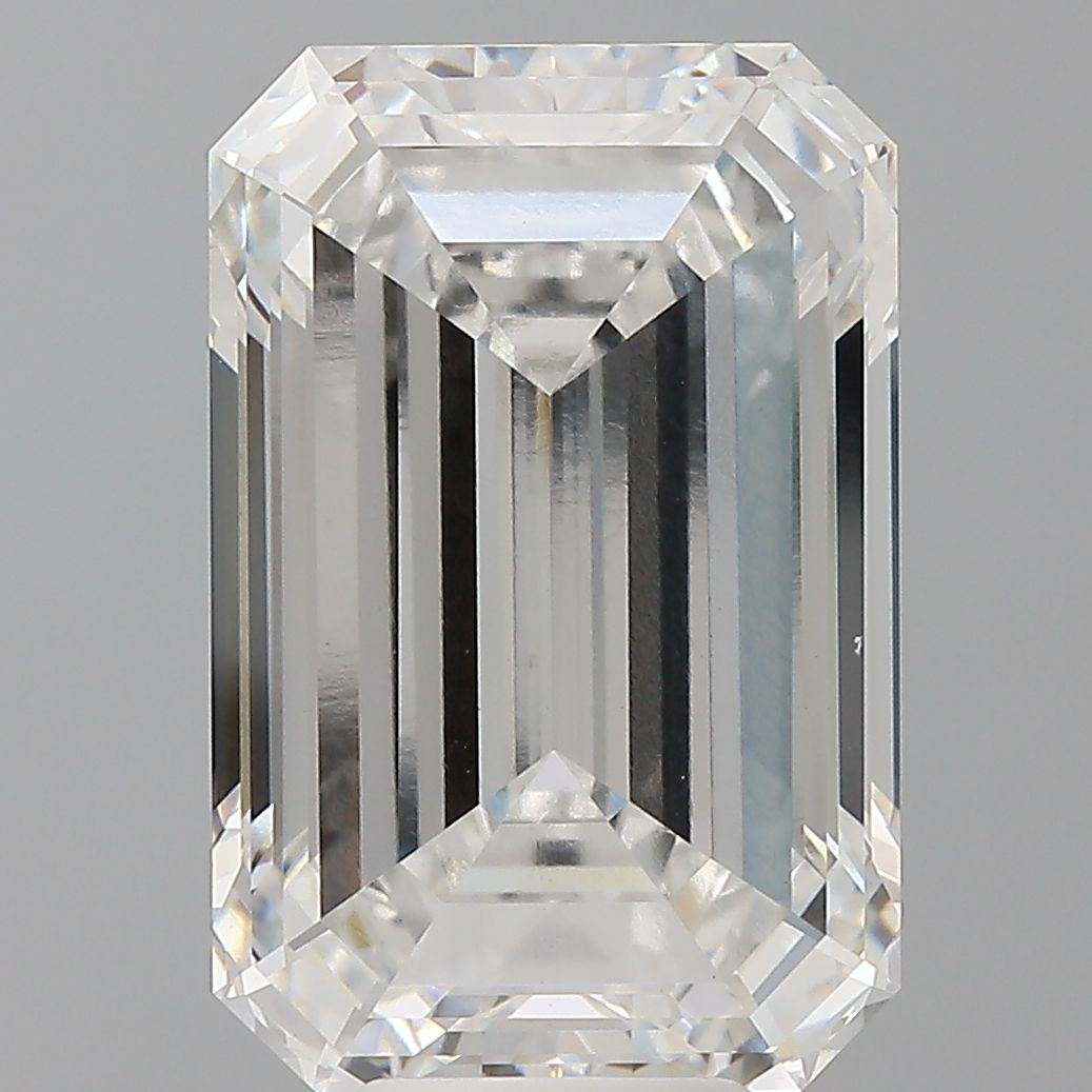 9.54 ct. emerald Lab Grown Diamond front image