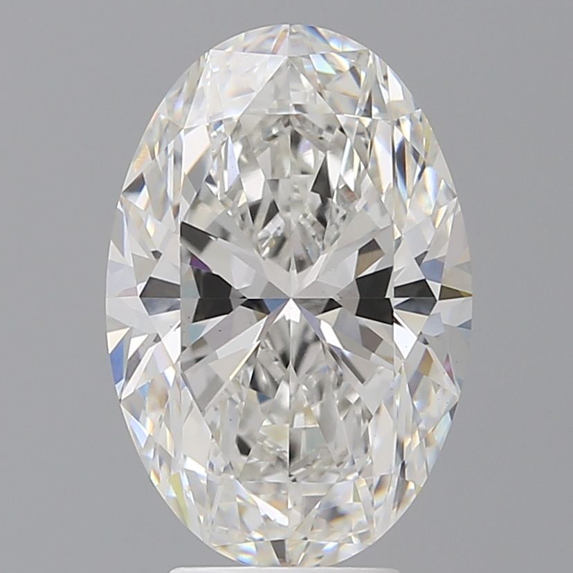 5.05 ct. oval Lab Grown Diamond front image