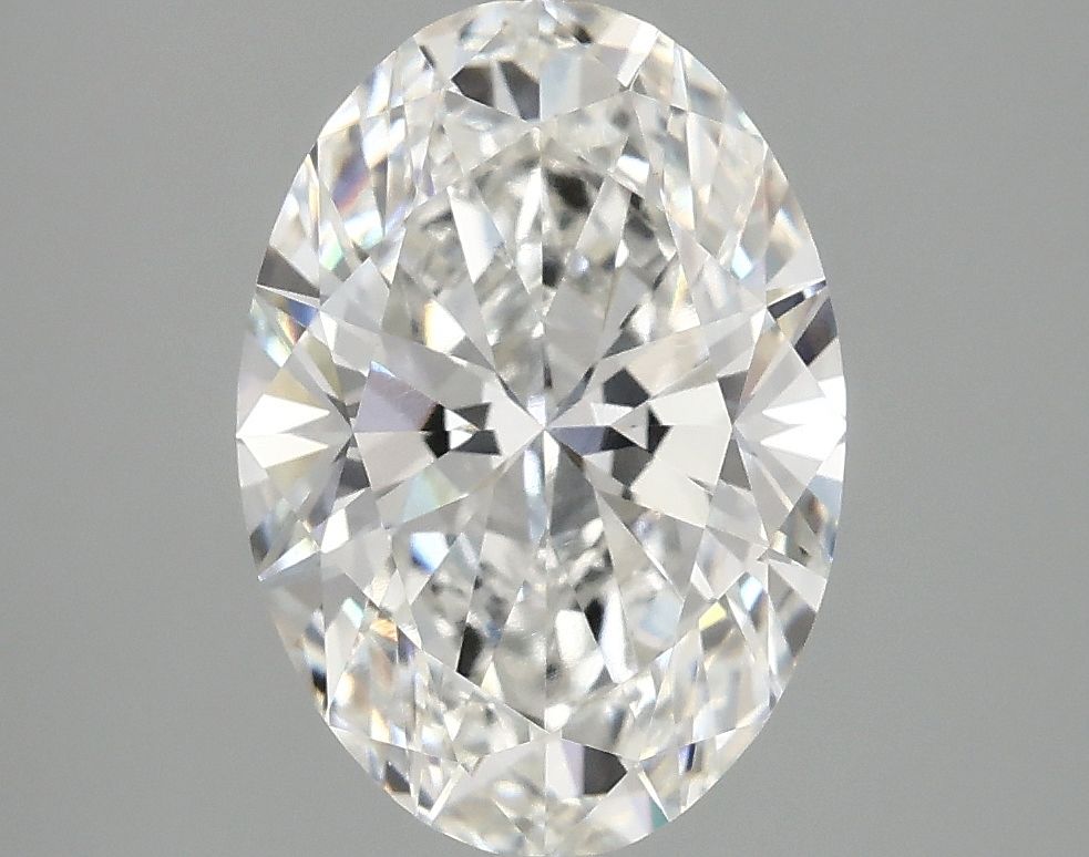 3.03 ct. oval Lab Grown Diamond front image