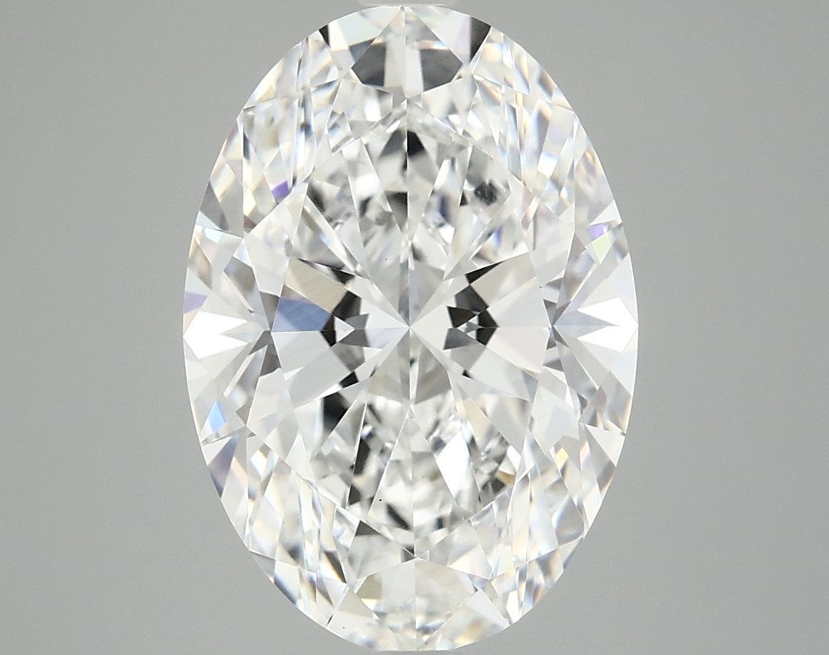 5.09 ct. oval Lab Grown Diamond front image