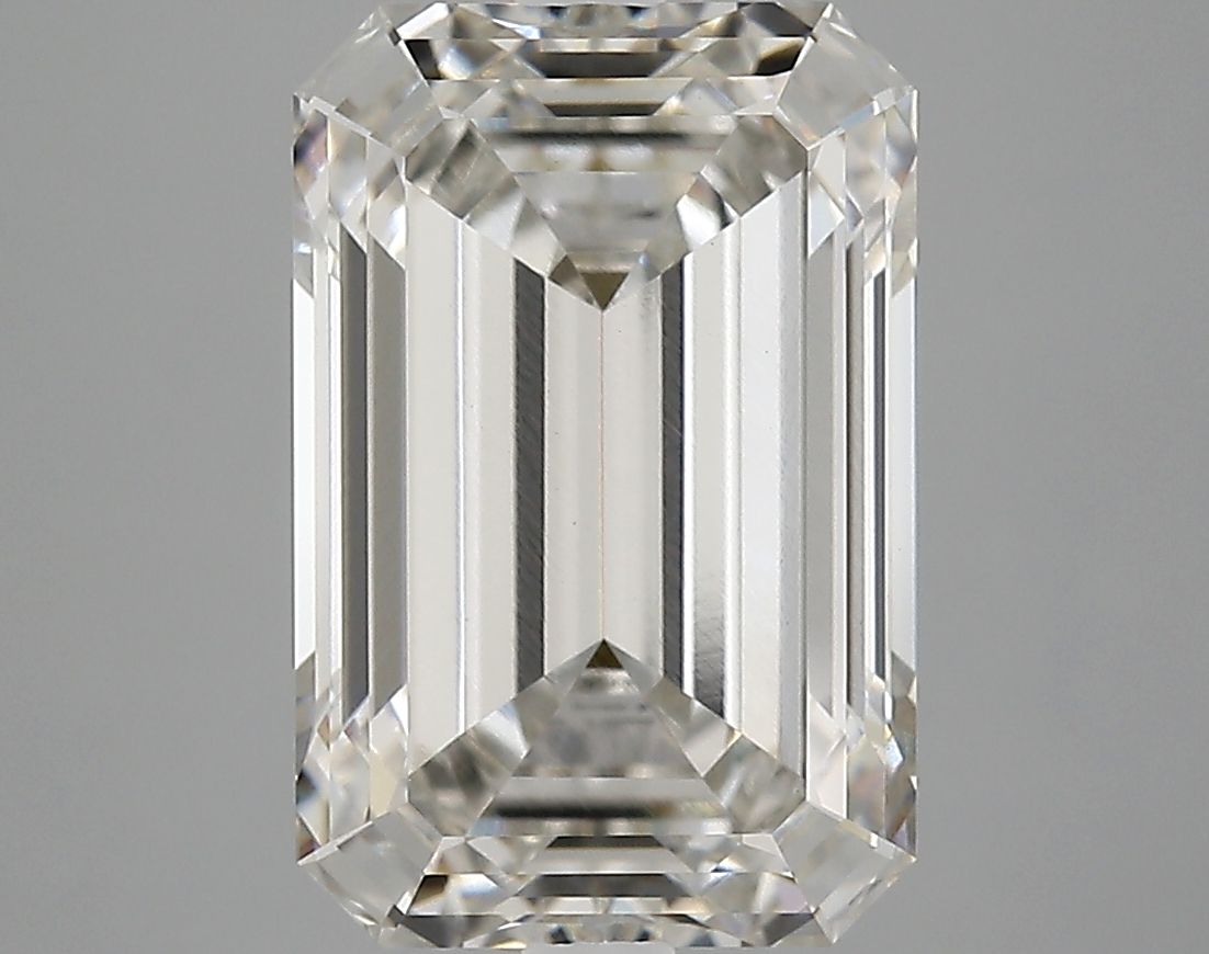 5.47 ct. emerald Lab Grown Diamond front image