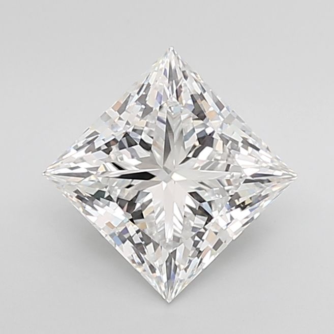 3.81 ct. princess Lab Grown Diamond front image