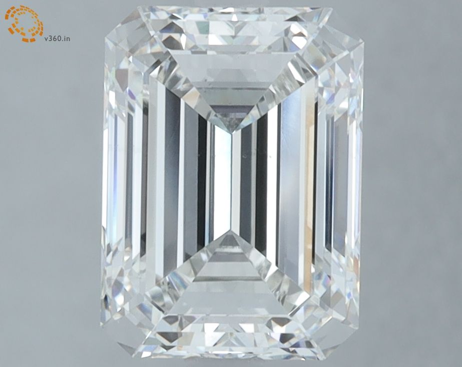3.01 ct. emerald Lab Grown Diamond front image