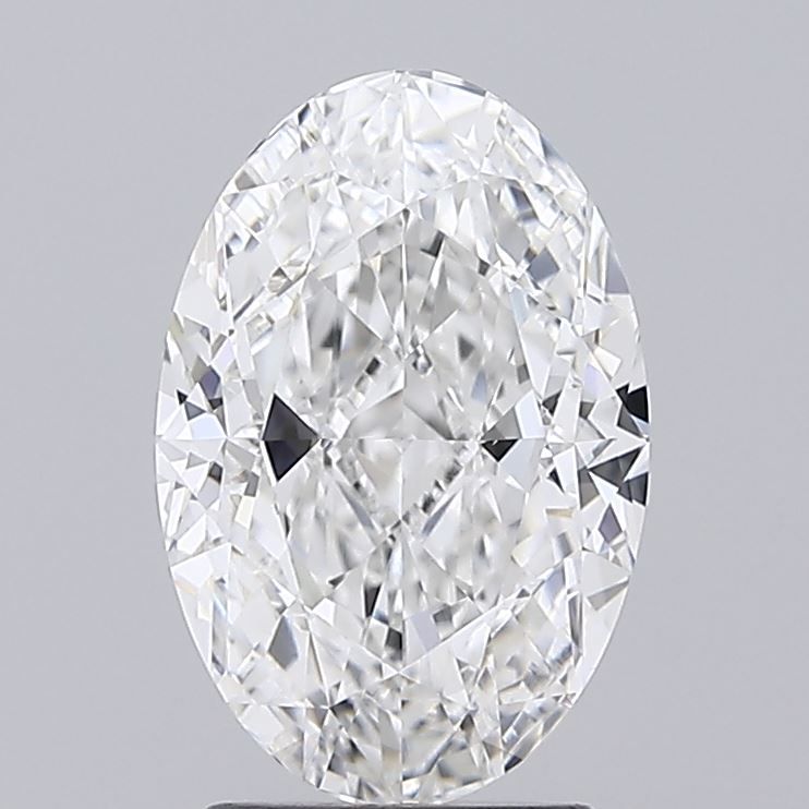 3.01 ct. oval Lab Grown Diamond front image