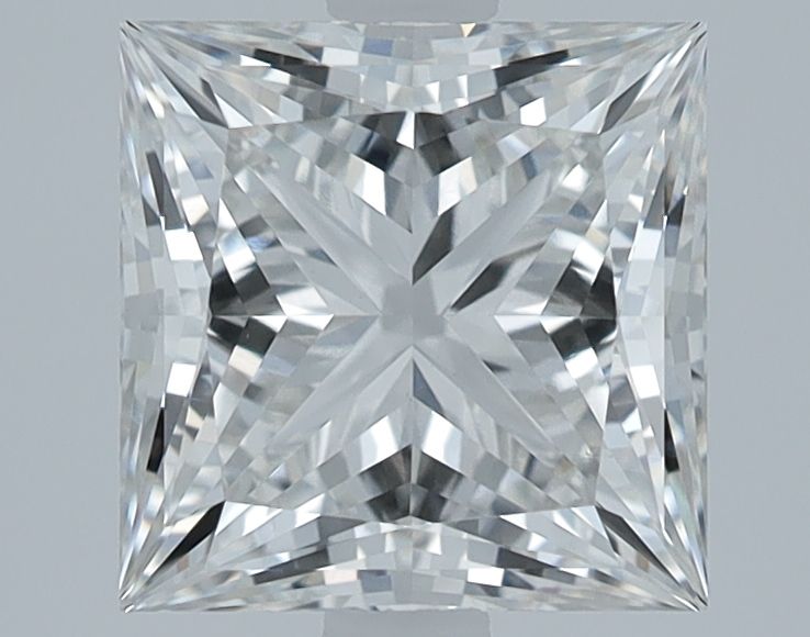 2.19 ct. princess Lab Grown Diamond front image