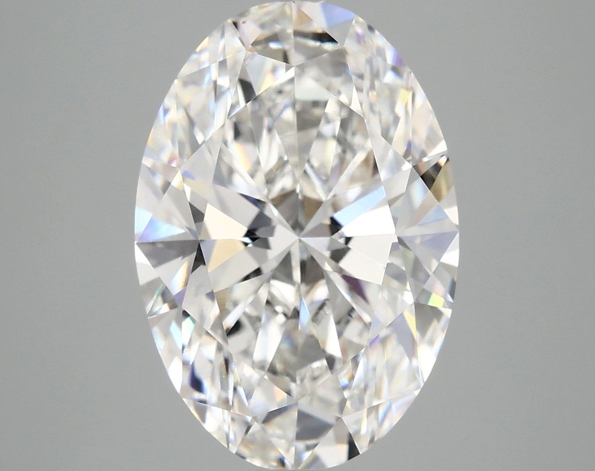 5.05 ct. oval Lab Grown Diamond front image