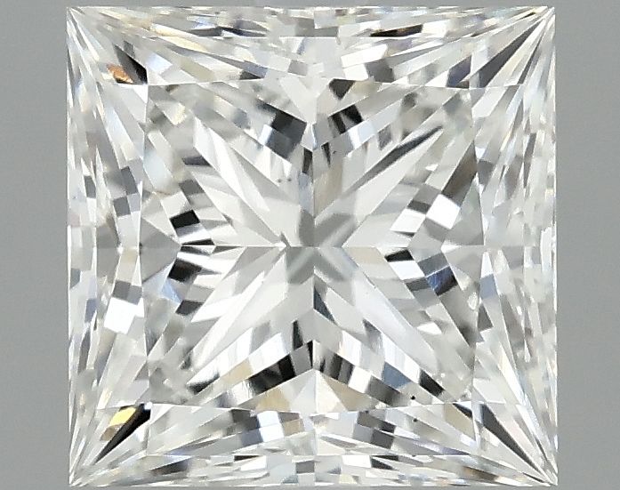 3.09 ct. princess Lab Grown Diamond front image