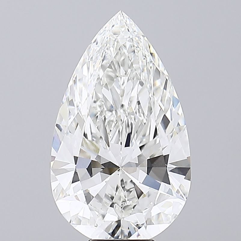 10.07 ct. pear Lab Grown Diamond front image