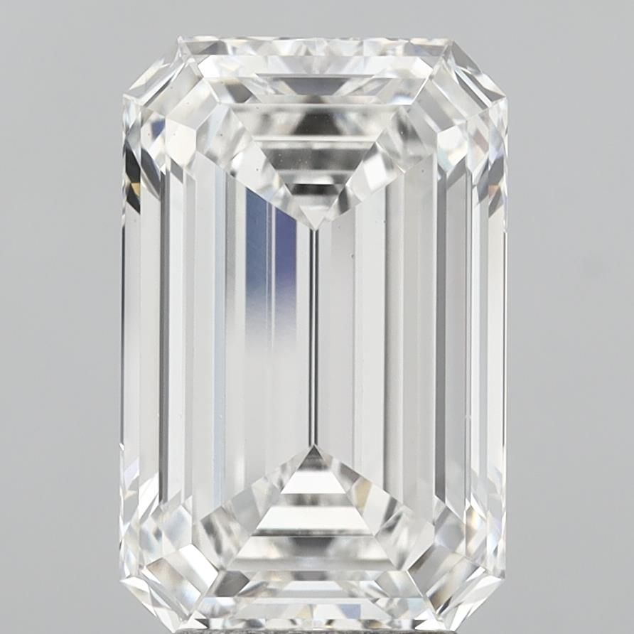 5.04 ct. emerald Lab Grown Diamond front image