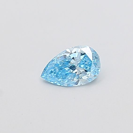 0.23 CT Fancy Vivid Blue PEAR
